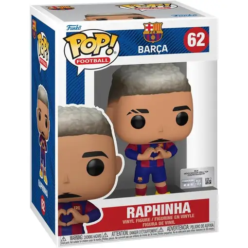 Figura Funko Pop! Football Barça Raphinha Modelo 62 | 72234