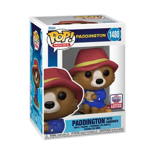 Figura Funko Pop! Películas Paddington con Sandwich Modelo 1480 | 75693 Edición L