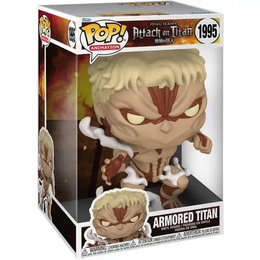 Figura Funko Pop! Animación El Ataque de los Titanes Armored Titan 25cm Modelo 19