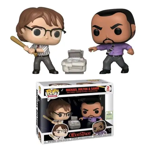 Figura Funko Pop! Películas Office Space Michael Bolton & Samir Pack-2 | 36968 Ed