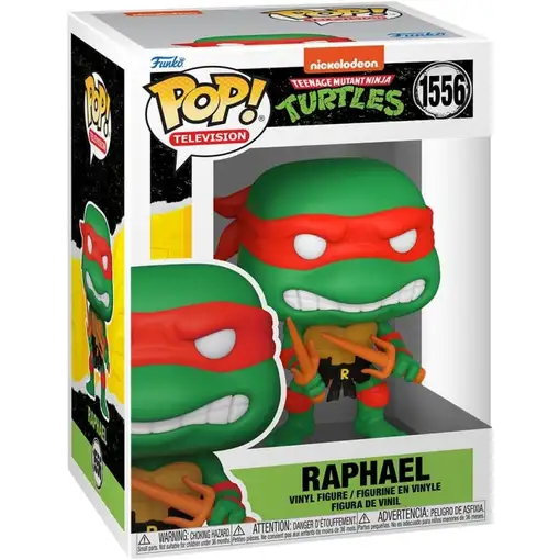 Figura Funko Pop! Nickelodeon Teenage Mutant Tortugas Ninja Raphael Modelo 1556|
