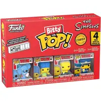 Pack de 4 Funko Bitty Pop! Los Simpsons Itchy Modelo 85708