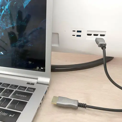 AISENS Cable HDMI V2.0 AOC Premium Alta Velocidad / HEC 4K@60Hz 18Gbps, A/M-A/M, N