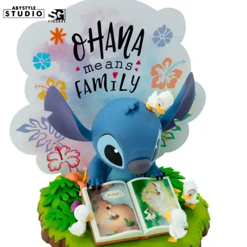 Figura Abystyle Disney Lilo & Stitch Modelo 44 Stitch Ohana