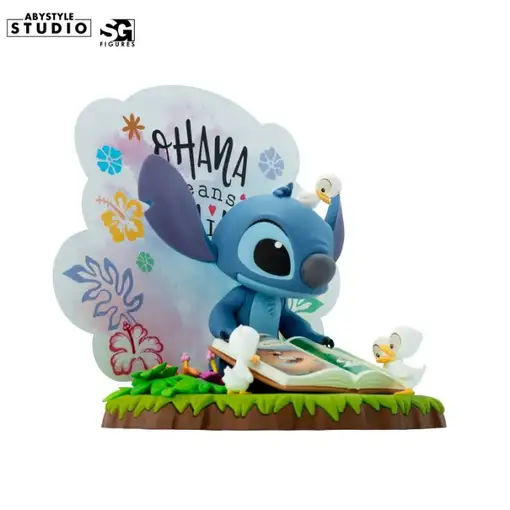 Figura Abystyle Disney Lilo & Stitch Modelo 44 Stitch Ohana