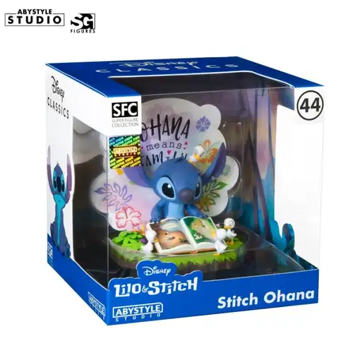 Figura Abystyle Disney Lilo & Stitch Modelo 44 Stitch Ohana