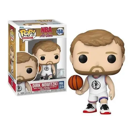 Figura Funko Pop! Baloncesto NBA All Stars Dirk Nowitzki Modelo 158 | 67488