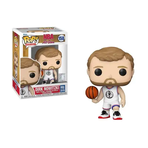 Figura Funko Pop! Baloncesto NBA All Stars Dirk Nowitzki Modelo 158 | 67488