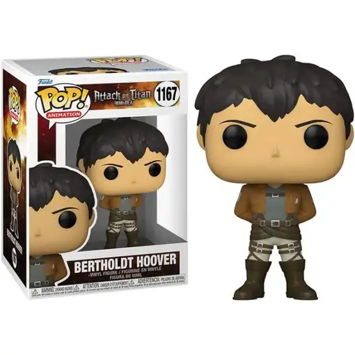 Figura Funko Pop! Animación El Ataque de los Titanes Bertholdt Hoover Modelo 1167