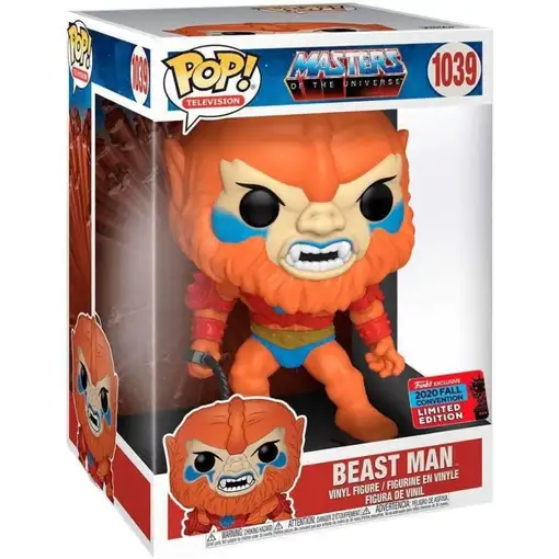 Figura Funko Pop! Masters del Universo Beast Man Modelo 1039 | 50677 Tamaño Gigan