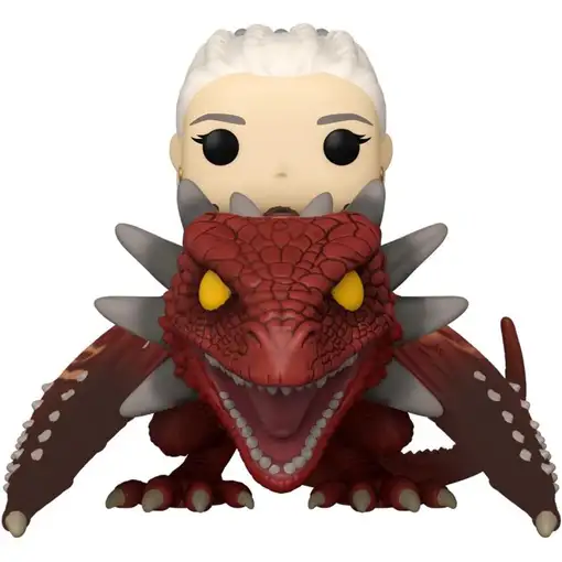 Figura Funko Pop! Rides La Casa del Dragón Rhaenys Targaryen con Meleys Modelo 12