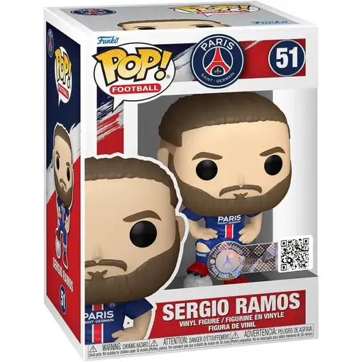 Figura Funko Pop! Fútbol Paris Saint Germain Sergio Ramos Modelo 51| 67390