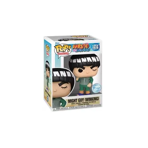 Figura Funko Pop! Animación Naruto Shippuden Might Guy guiñando Modelo 1414 | 663