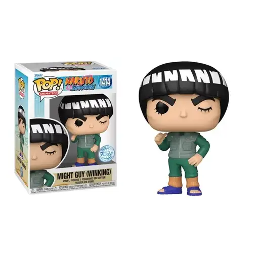 Figura Funko Pop! Animación Naruto Shippuden Might Guy guiñando Modelo 1414 | 663