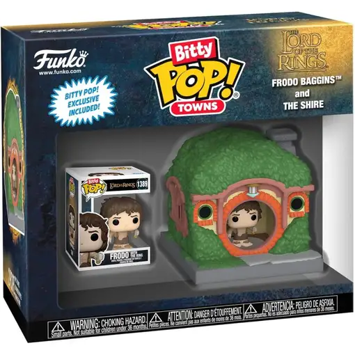 Pack Bitty Pop! Towns El Señor de los Anillos Frodo y la Comarca Modelo 1389 | 83