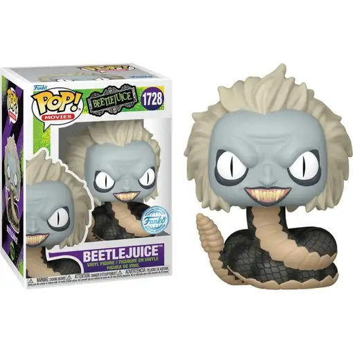 Figura Funko Pop! Películas Beetlejuice Serpiente Modelo 1728 | 84491 Edición Esp