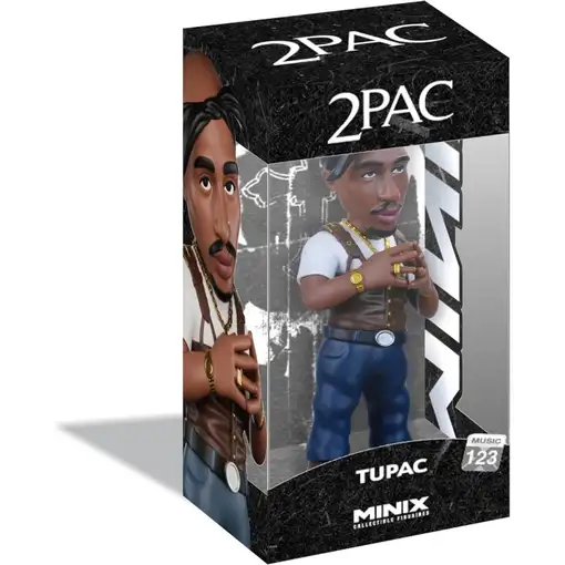 Figura Minix Tupac 2Pac Modelo 123