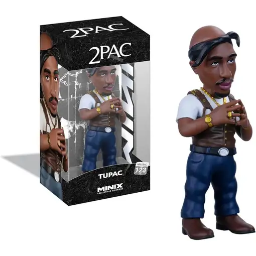 Figura Minix Tupac 2Pac Modelo 123