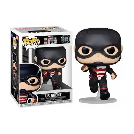 Funko Pop! Marvel El Halcón Y El Soldado De Invierno Agente De Estados Unidos Mod