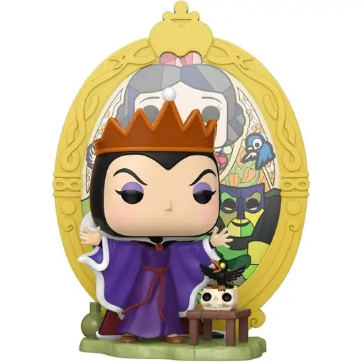 Figura Funko Pop! Deluxe Disney Blancanieves y los 7 Enanitos Reina Malvada con V Figura Funko Pop! Deluxe Disney Blancanieves y los 7 Enanitos Reina Malvada con V