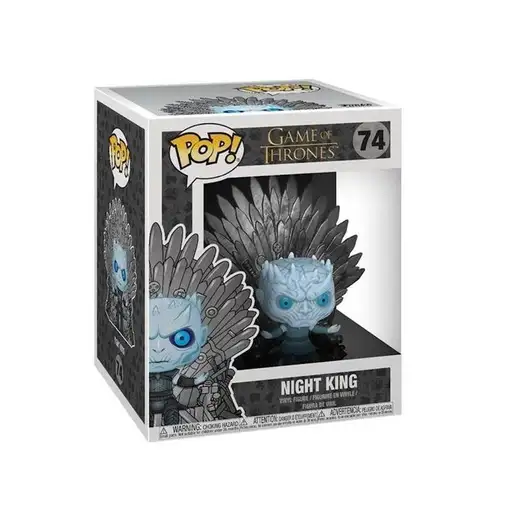 Figura Funko Pop! Televisión Juego de Tronos Rey de la Noche en trono Modelo 74 |