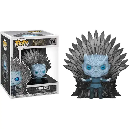 Figura Funko Pop! Televisión Juego de Tronos Rey de la Noche en trono Modelo 74 |