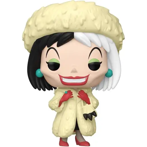 Figura Funko Pop! Disney 101 Dálmatas Cruella de Vil Modelo 1663 | 90259 Figura Funko Pop! Disney 101 Dálmatas Cruella de Vil Modelo 1663 | 90259