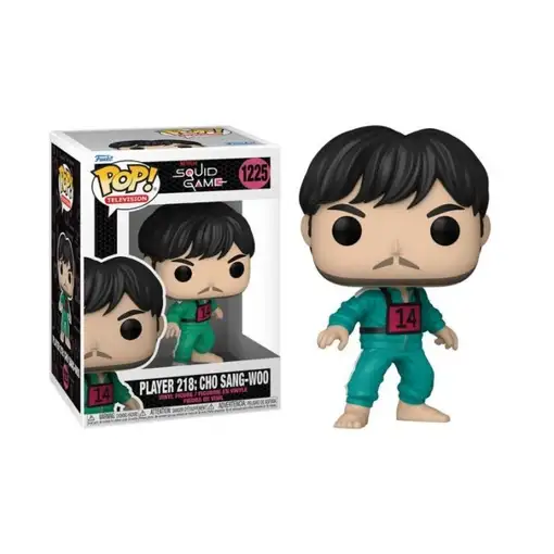 Figura Funko Pop! Televisión El Juego del Calamar Jugador 218 Cho Sang-Woo Modelo