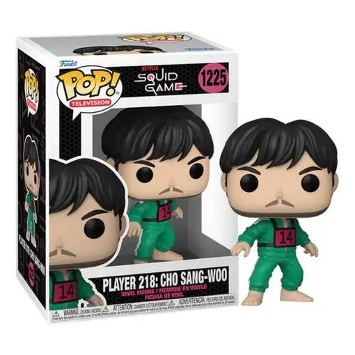 Figura Funko Pop! Televisión El Juego del Calamar Jugador 218 Cho Sang-Woo Modelo