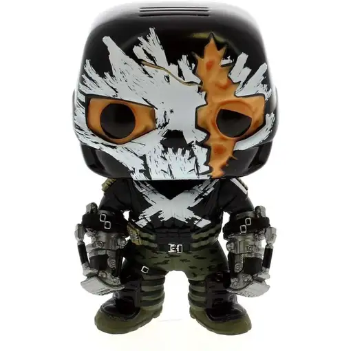 Figura Funko Pop! Marvel Capitán América Civil War Crossbones Dañado en la Batall