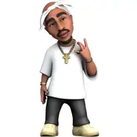 Figura Minix Tupac 2Pac Modelo 114 Figura Minix Tupac 2Pac Modelo 114
