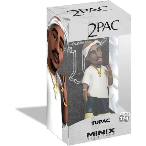 Figura Minix Tupac 2Pac Modelo 114