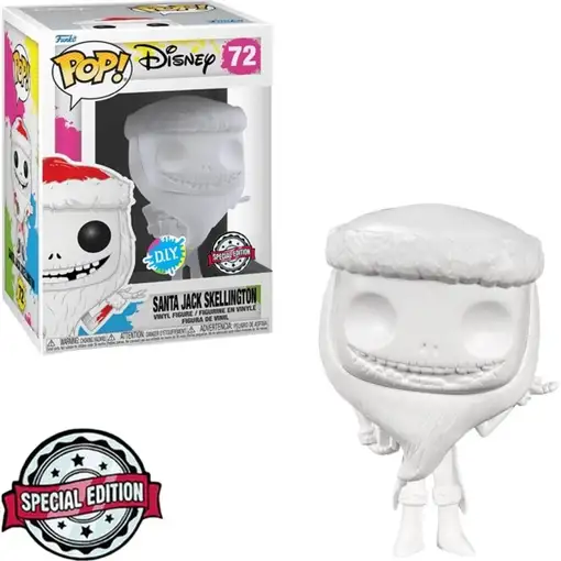 Figura Funko Pop! Disney Santa Jack Skellington Modelo 72 | 57961 Edición Especia
