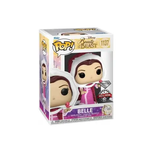 Figura Funko Pop! Disney La bella y la Bestia Bella Modelo 1137 | 58946 Diamond C