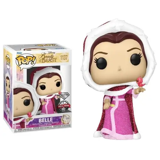 Figura Funko Pop! Disney La bella y la Bestia Bella Modelo 1137 | 58946 Diamond C