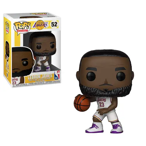 FUNKO LeBron James (Lakers) (White Jersey) FUNKO LeBron James (Lakers) (White Jersey)