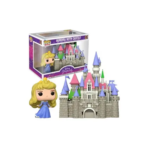 Figura Funko Pop! Town Disney Aurora con Castillo Modelo 29 | 56353