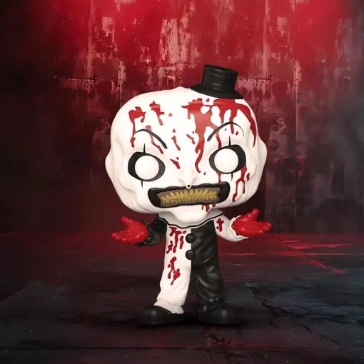 Figura Funko Pop! Películas Terrifier 2 Art The Clown con Sangre Modelo 1592 | 80