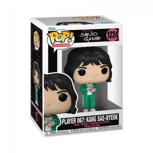 Figura Funko Pop! Televisión El Juego del Calamar Jugador 067 Kang Sae-Byeok Mode