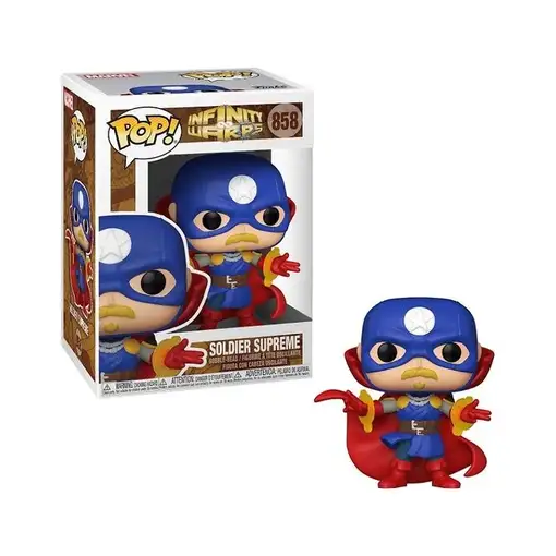 Figura Funko Pop! Marvel Infinity Warps Soldier Supreme Modelo 858 | 56340 Edició