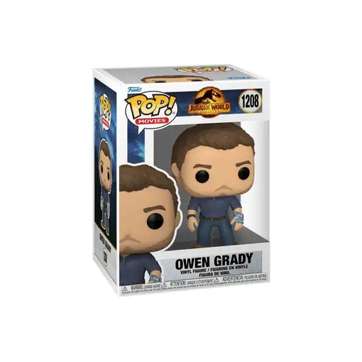 Figura Funko Pop! Películas Jurassic World Dominion Owen Grady Modelo 1208 | 5529