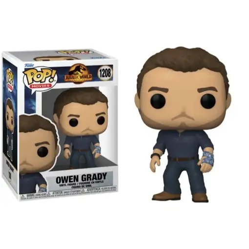 Figura Funko Pop! Películas Jurassic World Dominion Owen Grady Modelo 1208 | 5529