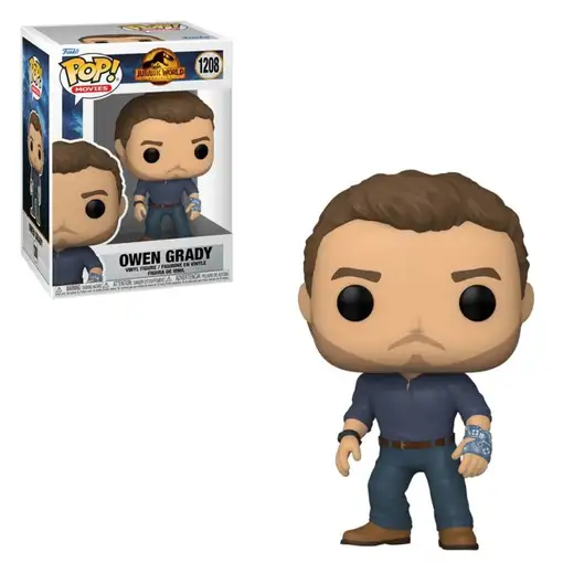 Figura Funko Pop! Películas Jurassic World Dominion Owen Grady Modelo 1208 | 5529