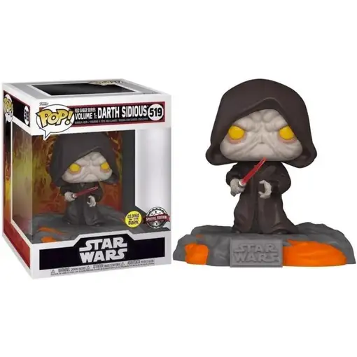 Figura Funko Pop! Star Wars Red Saber Series Volume 1 Darth Sidious Modelo 519 |