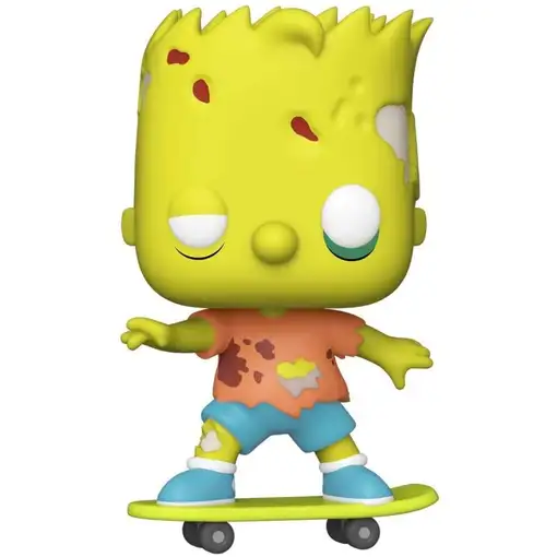 Figura Funko Pop! Los Simpsons Casa Arbol Del Horror Bart Zombie Modelo 1027 | 50 Figura Funko Pop! Los Simpsons Casa Arbol Del Horror Bart Zombie Modelo 1027 | 50
