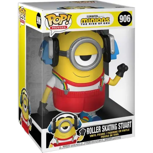 Figura Funko Pop! Películas Minions Roller Skating Stuart Modelo 906 | 47811 Giga