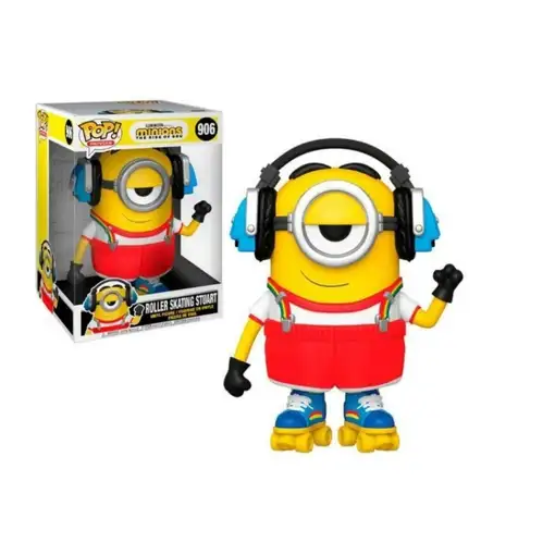Figura Funko Pop! Películas Minions Roller Skating Stuart Modelo 906 | 47811 Giga