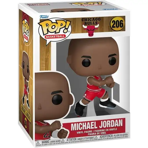 Figura Funko Pop! Baloncesto NBA Chicago Bulls Michael Jordan 1989 Modelo 206 | 8