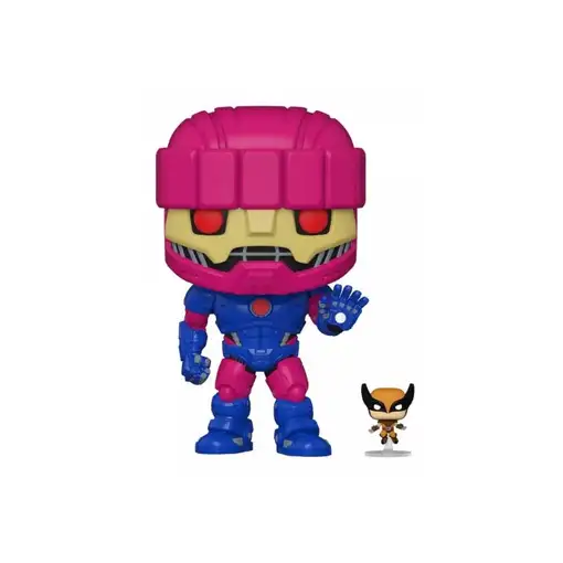 Figura Funko Pop! Marvel Sentinel con Lobezno Modelo 1054 | 66636 Gigante 25 cms Figura Funko Pop! Marvel Sentinel con Lobezno Modelo 1054 | 66636 Gigante 25 cms