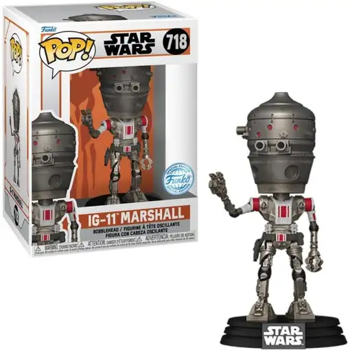 Figura Funko Pop! Star Wars IG - 11 Marshall Modelo 718 | 78342 Edición Especial